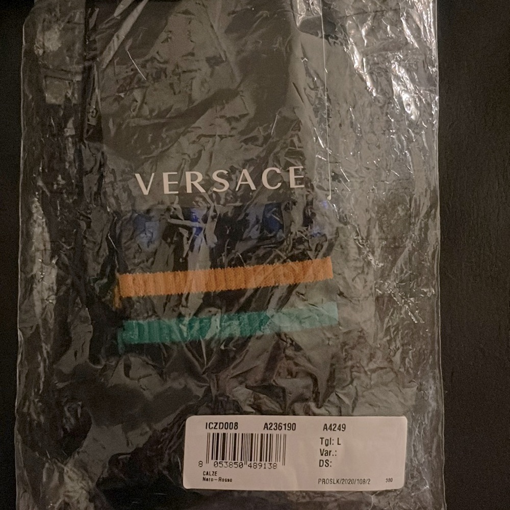 Versace Logo socks